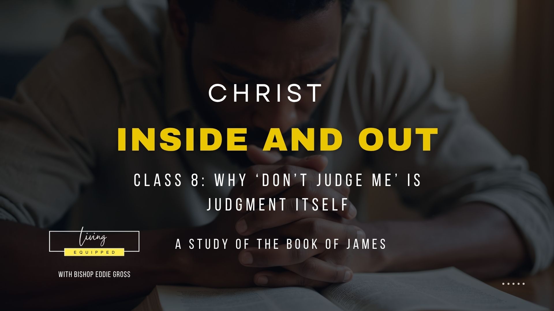 Class 8 - Why ‘don’t judge me’ is judgment itself